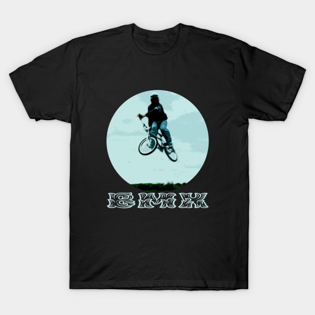 bmx T-Shirt by rickylabellevie